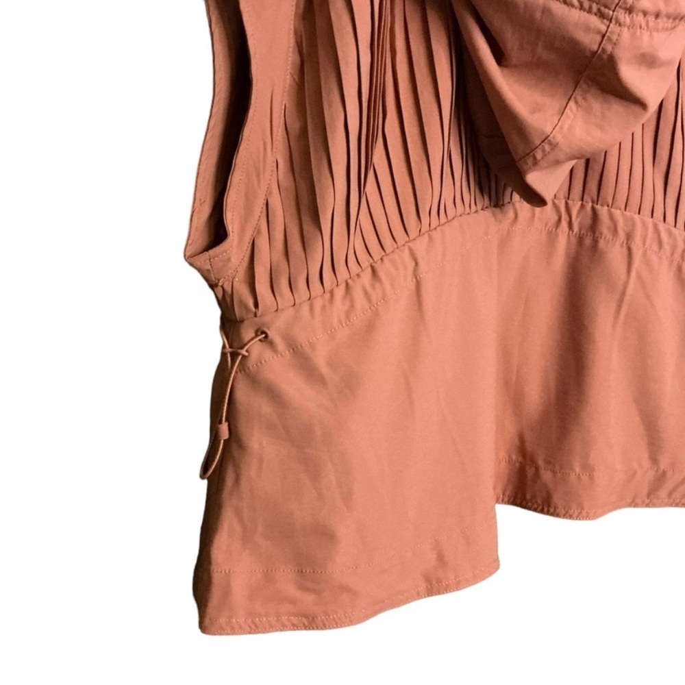 FP Movement Pleaty Please Hooded Vest in Red Rock - Picture 8 of 10